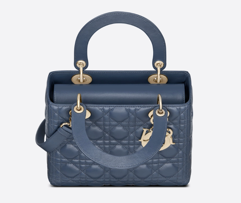 DIOR “LADY DIOR” “カナージュ” ミディアムバッグ-BRAND OFF