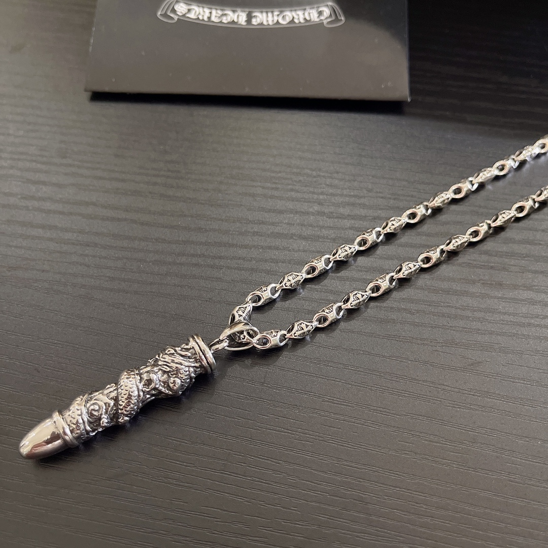 【CHROME HEARTS】ネックレス、新しいネックレス万能シンプルファッションオーナメント-BRAND OFF