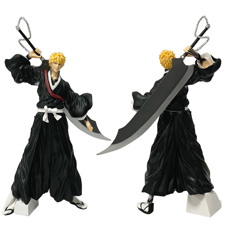 Bleach: Ichigo Kurosaki - Thousand-Year Blood War Anime Figurine—Birthday Gift for Boys or Prize Item