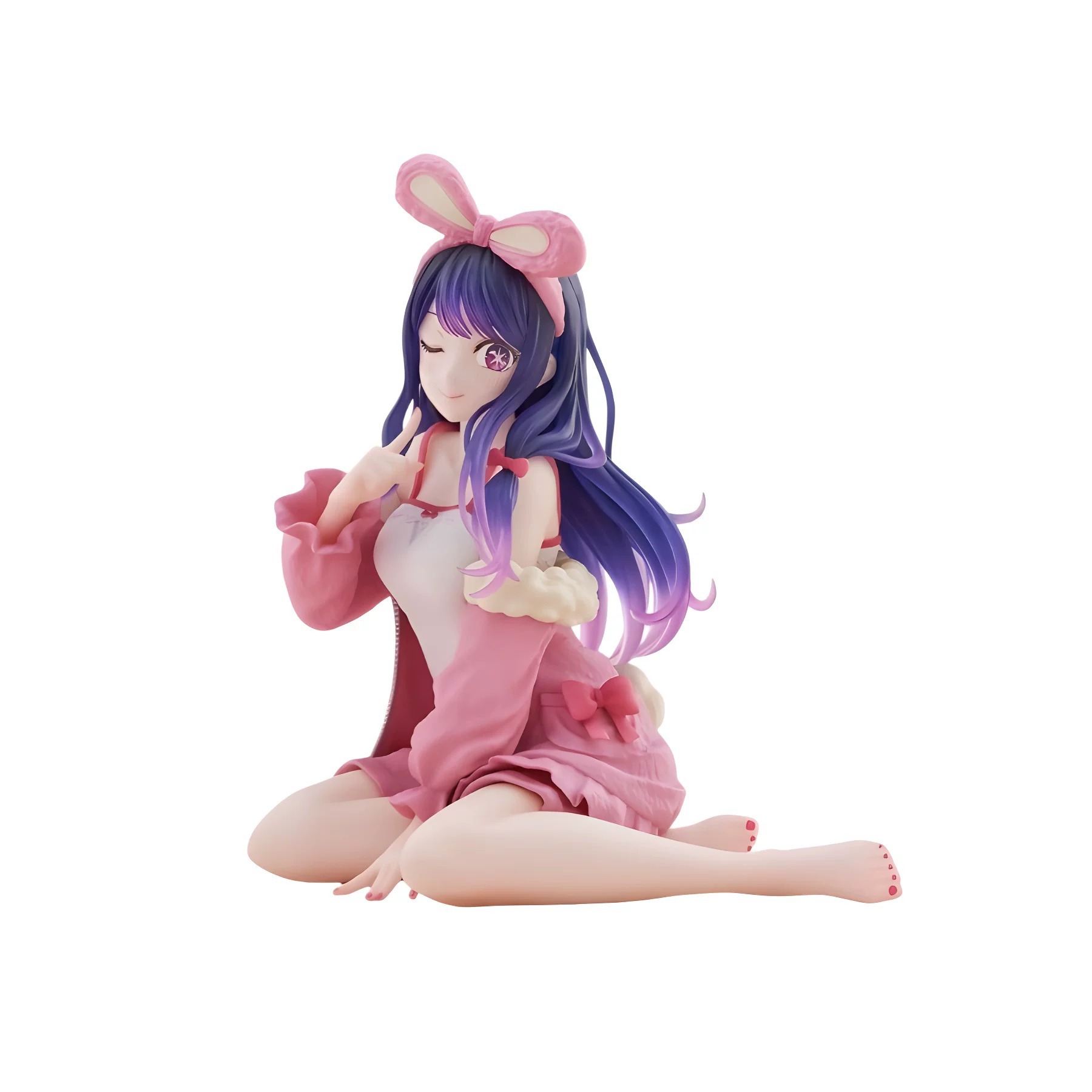 Wholesale/Drop Shipping: "The Child I Recommend" Ai Hoshino Figurine—Rabbit-Eared Loungewear Anime Beauty Decorative Figurine