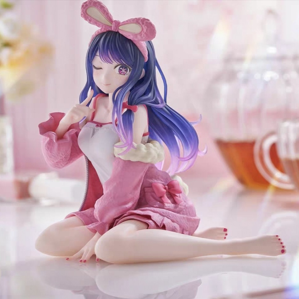 Wholesale/Drop Shipping: "The Child I Recommend" Ai Hoshino Figurine—Rabbit-Eared Loungewear Anime Beauty Decorative Figurine