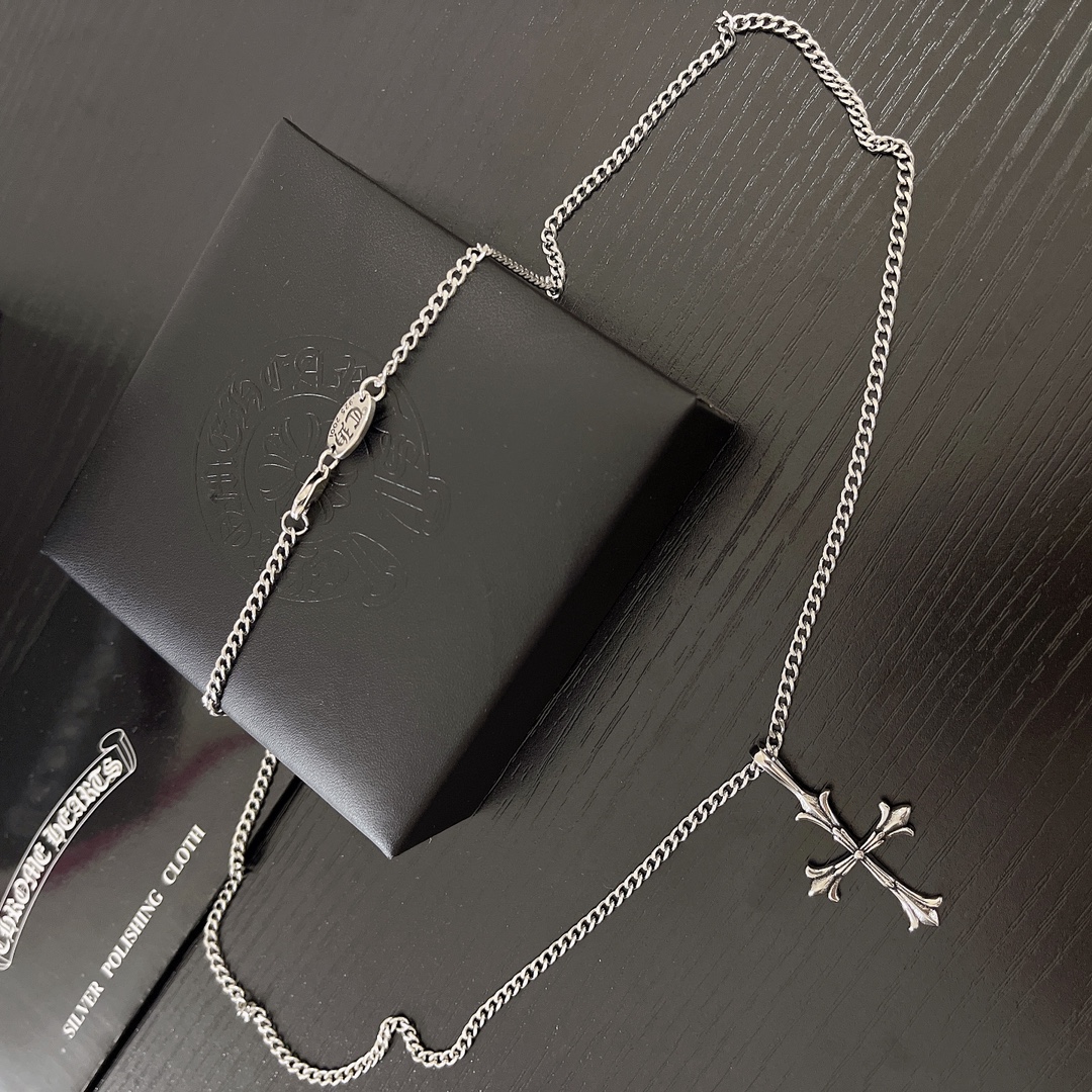 【CHROME HEARTS】ネックレス、新しいネックレス万能シンプルファッションオーナメント-BRAND OFF