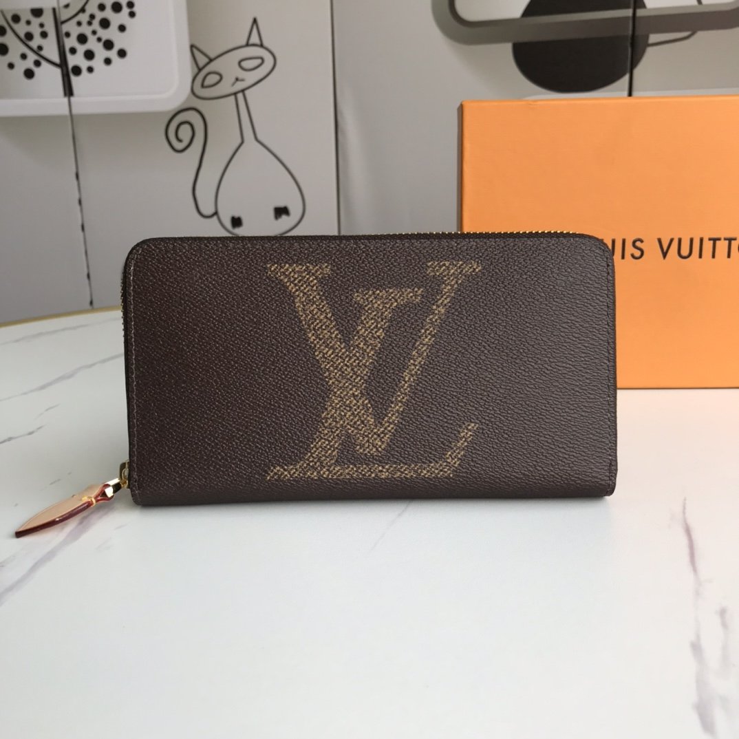 財布 19 x 10cm Zippy M60017 Louis Vuitton-BRAND OFF