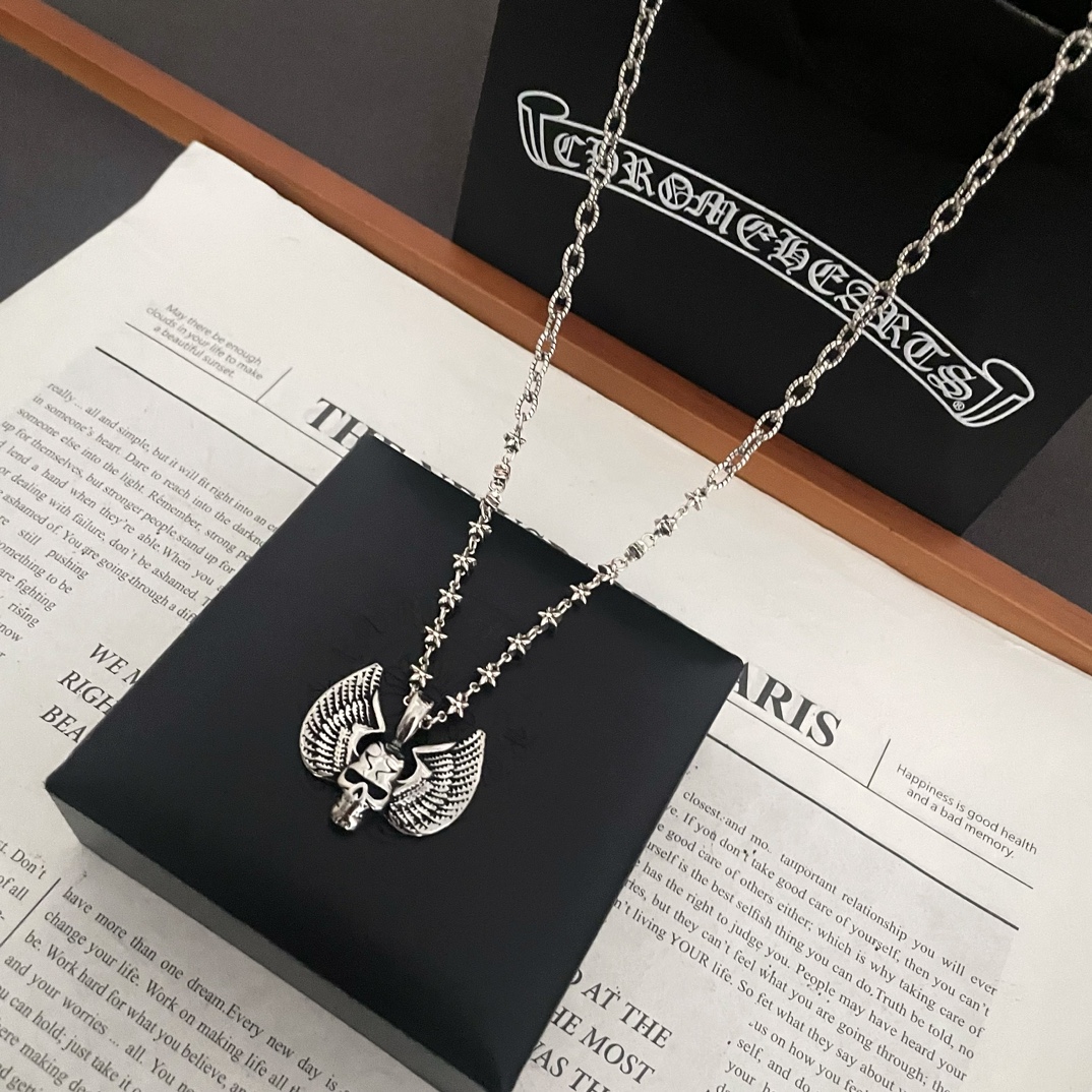 【2026】【CHROME HEARTS】ネックレス、新しいネックレス万能シンプルファッションオーナメント-BRAND OFF
