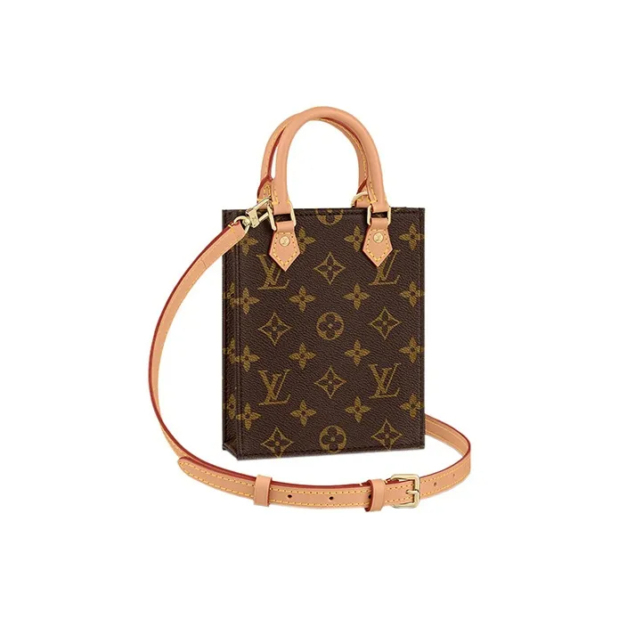 【SALE】LOUIS VUITTON/PETIT SAC PLAT BAG/２WAY/ストラップ付-BRAND OFF