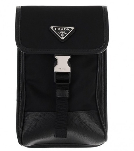 PRADA LEATHER SMARTPHONE CASE☆ショルダーバッグ-BRAND OFF
