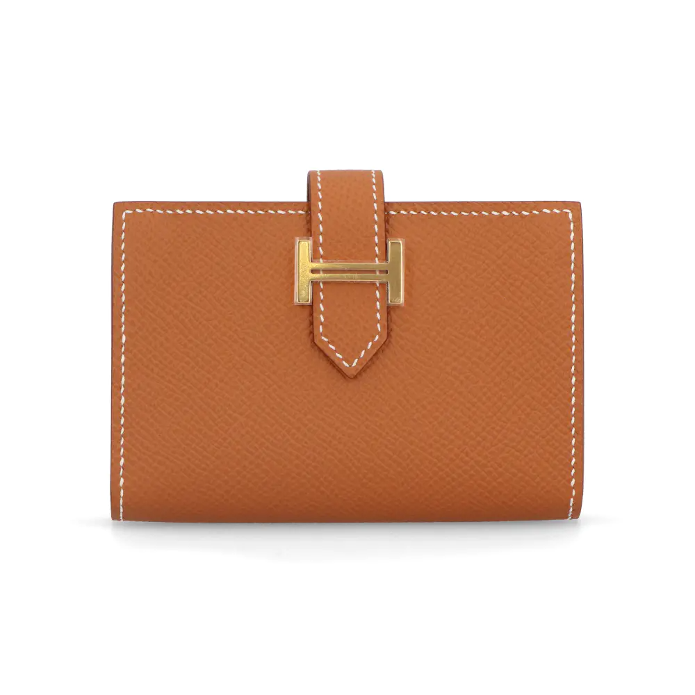 HERMES エルメス ベアン カードケース ブラック-BRAND OFF
