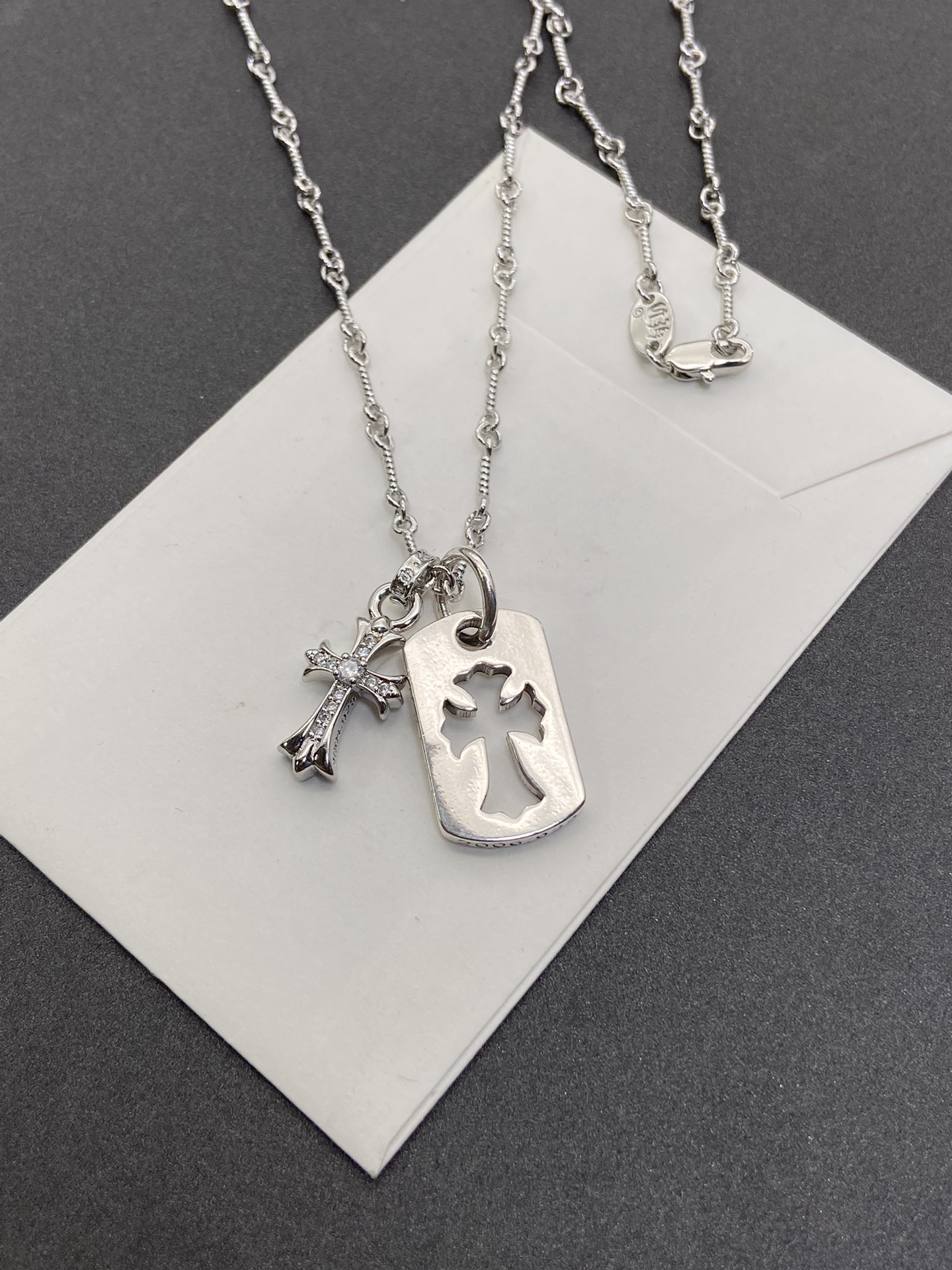 【2026】【CHROME HEARTS】ネックレス、新しいネックレス万能シンプルファッションオーナメント-BRAND OFF