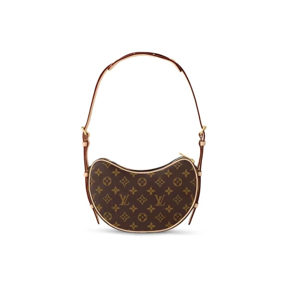 【LOUIS VUITTON】今季の新スタイル CROISSANT ショルダーバッグ-BRAND OFF