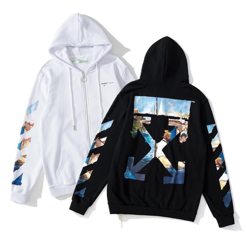 【OFF-WHITE 】パーカー 男女兼用、ご好評に付き再入荷！-BRAND OFF