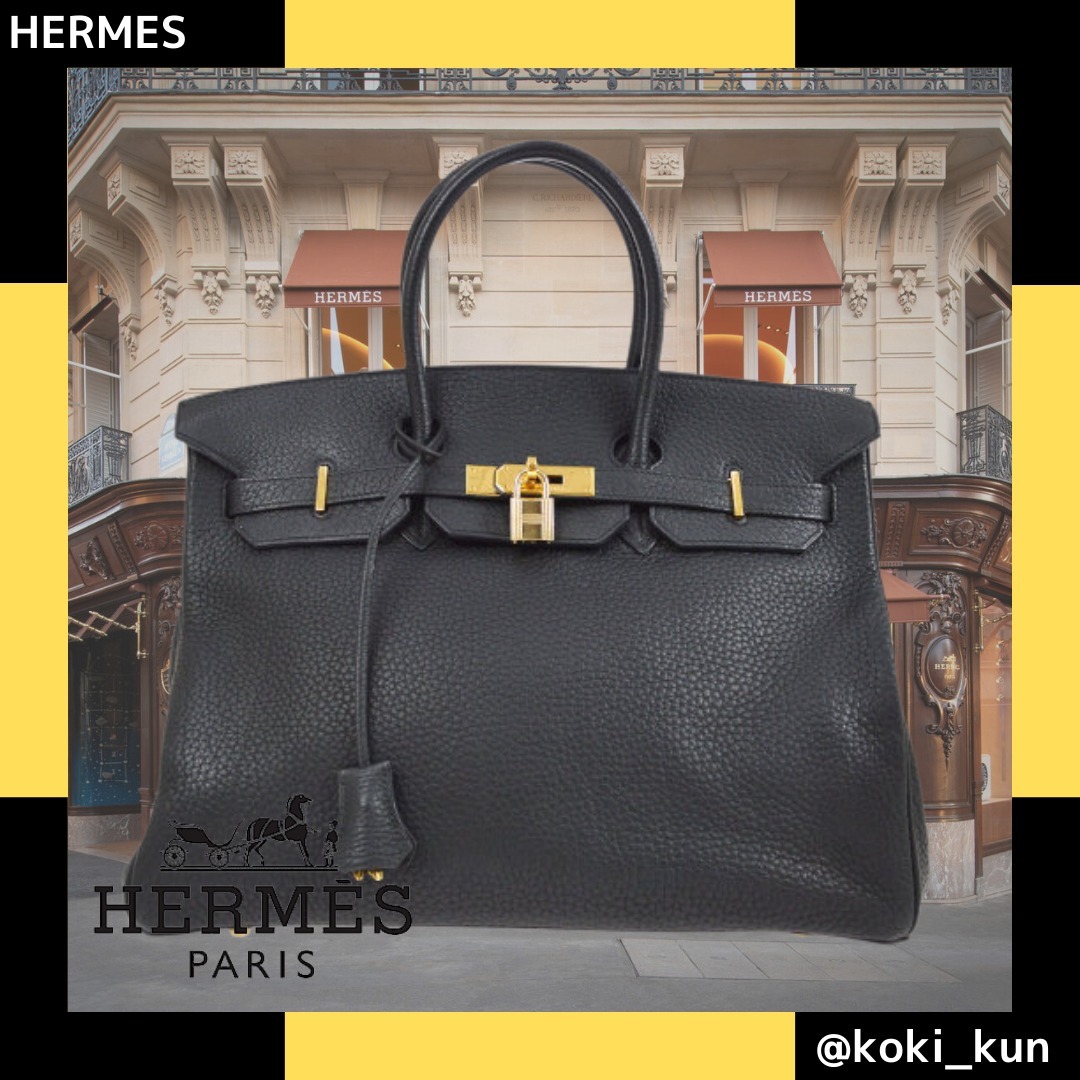 HERMES　Birkin 30 トーゴ・ゴールド-BRAND OFF