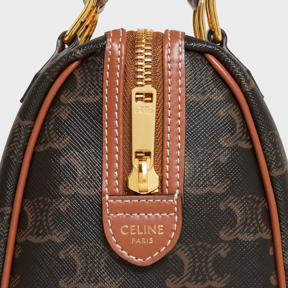 すぐ届く◆大人気【CELINE】スモールボストン　トリオンフ-BRAND OFF