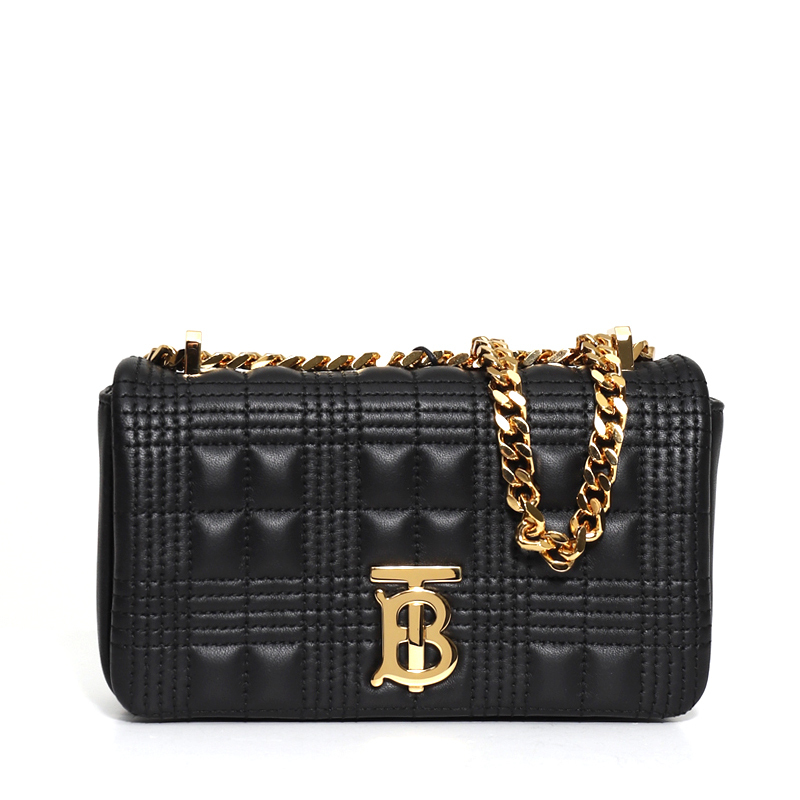 ☆Burberry ミニ キルティング ローラバッグ-BRAND OFF
