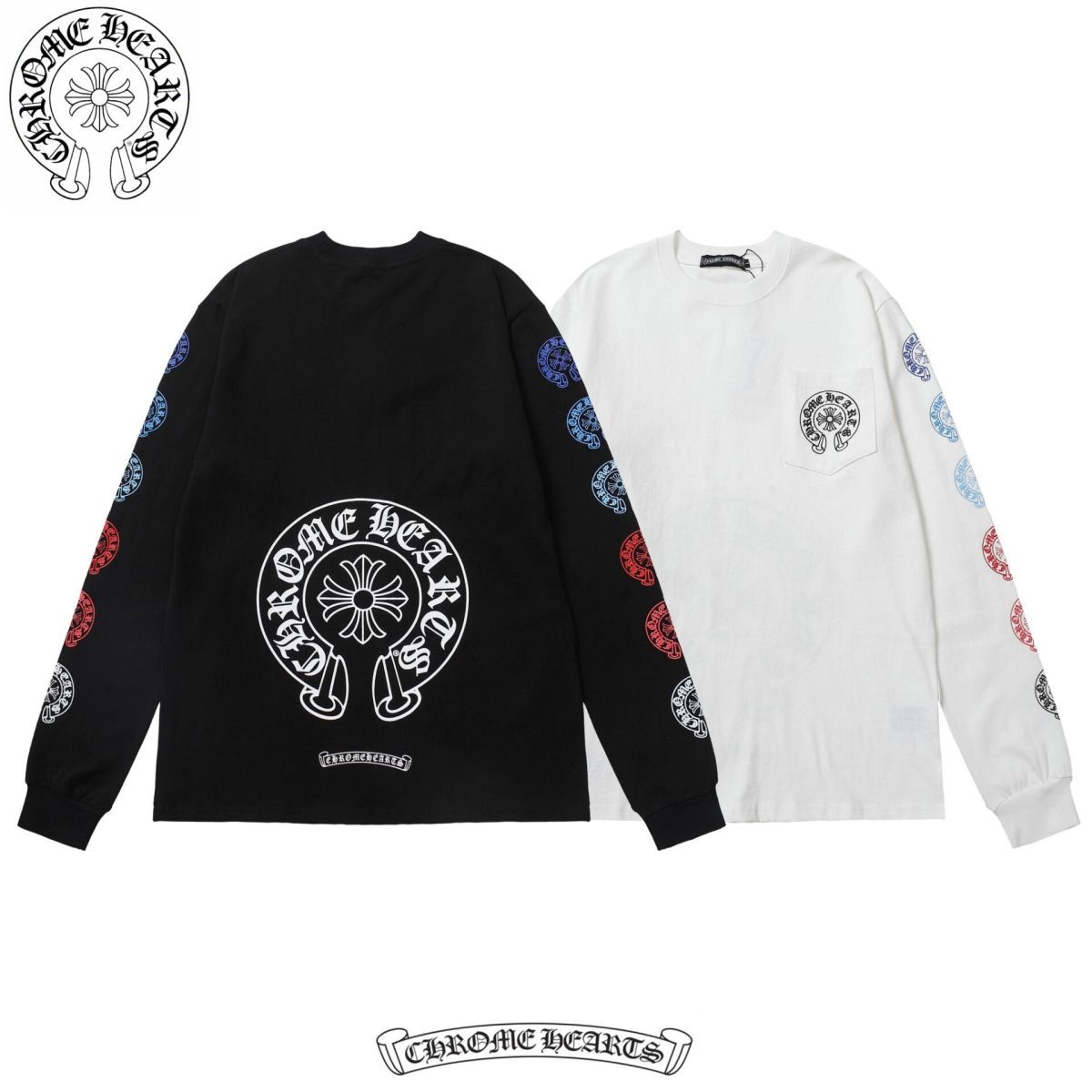 【CHROME HEARTS】クロムハーツ 長袖 男女兼用、ご好評に付き再入荷！-BRAND OFF