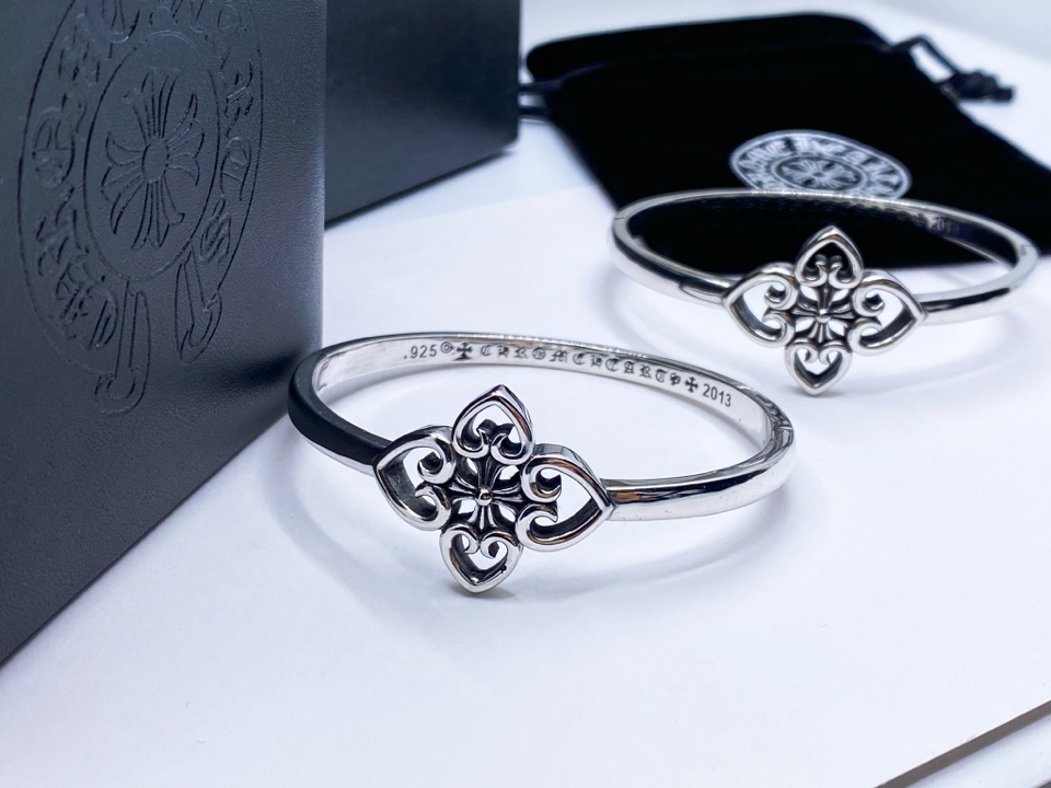 【2026】【Chrome Hearts】  男性と女性のためのクロエハートファッションパーソナリティリング-BRAND OFF