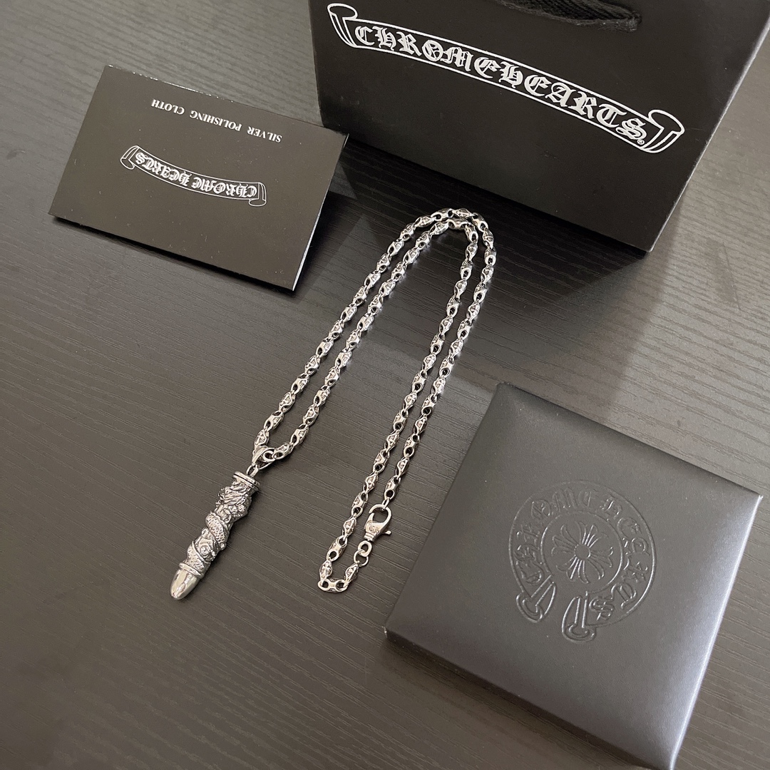 【CHROME HEARTS】ネックレス、新しいネックレス万能シンプルファッションオーナメント-BRAND OFF