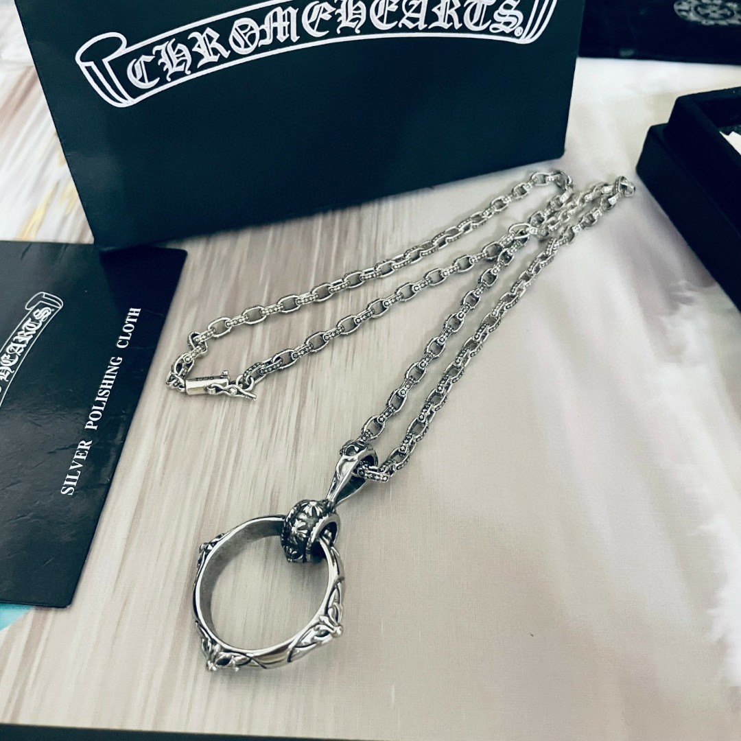 【CHROME HEARTS】ネックレス、新しいネックレス万能シンプルファッションオーナメント-BRAND OFF