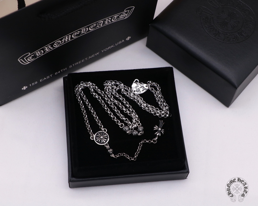 【CHROME HEARTS】ネックレス、新しいネックレス万能シンプルファッションオーナメント240812-BRAND OFF