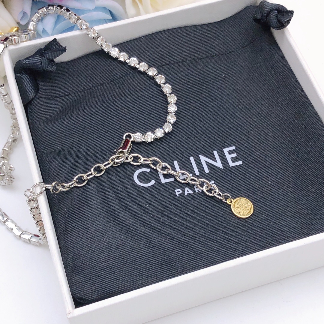 【2026】【CELINE】ネックレス、新しいネックレス万能シンプルファッションオーナメント 2474-BRAND OFF
