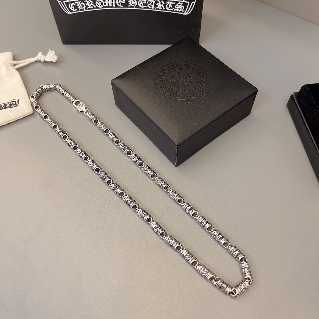 【CHROME HEARTS】ネックレス、新しいネックレス万能シンプルファッションオーナメント240812-BRAND OFF