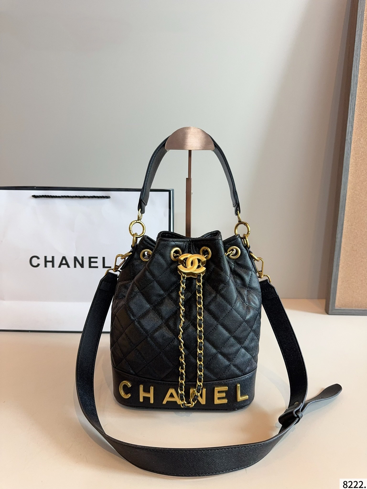 【CHANEL旗艦店】シャネル ★大人気 バケットバッグ ショルダーバッグ-BRAND OFF