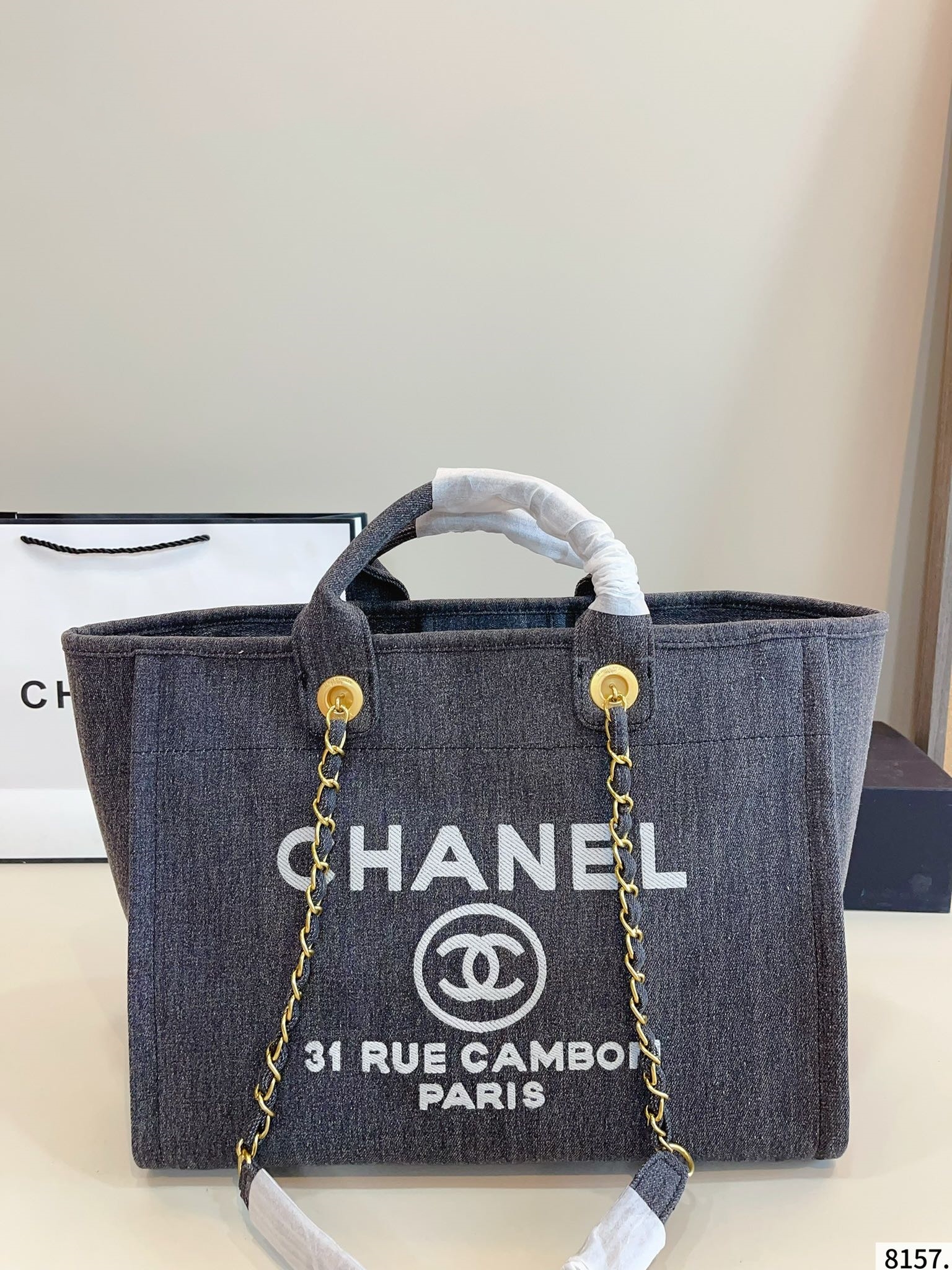 【CHANEL公式旗艦店】シャネル デニムバッグ ハンドバッグ★人気商品★-BRAND OFF