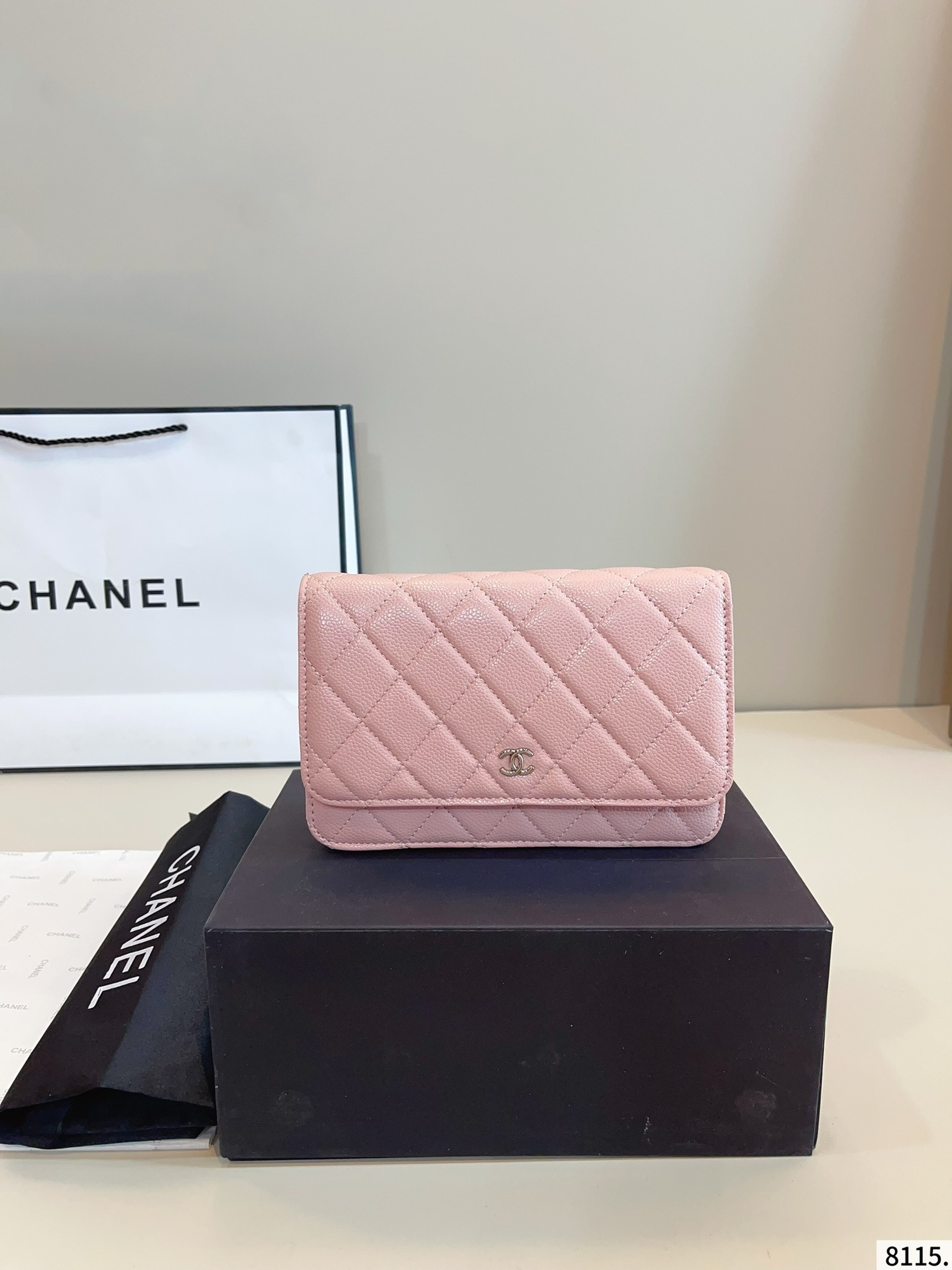 【CHANEL公式旗艦店】シャネル WOC ショルダーバッグ シルバー金具-BRAND OFF