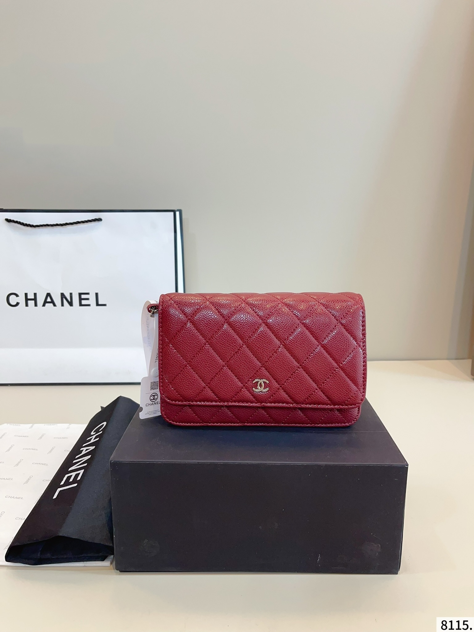 【CHANEL公式旗艦店】シャネル WOC ショルダーバッグ シルバー金具-BRAND OFF