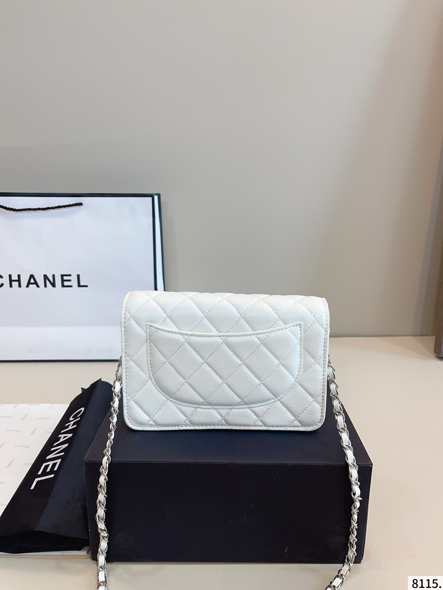 【CHANEL公式旗艦店】シャネル WOC ショルダーバッグ シルバー金具-BRAND OFF