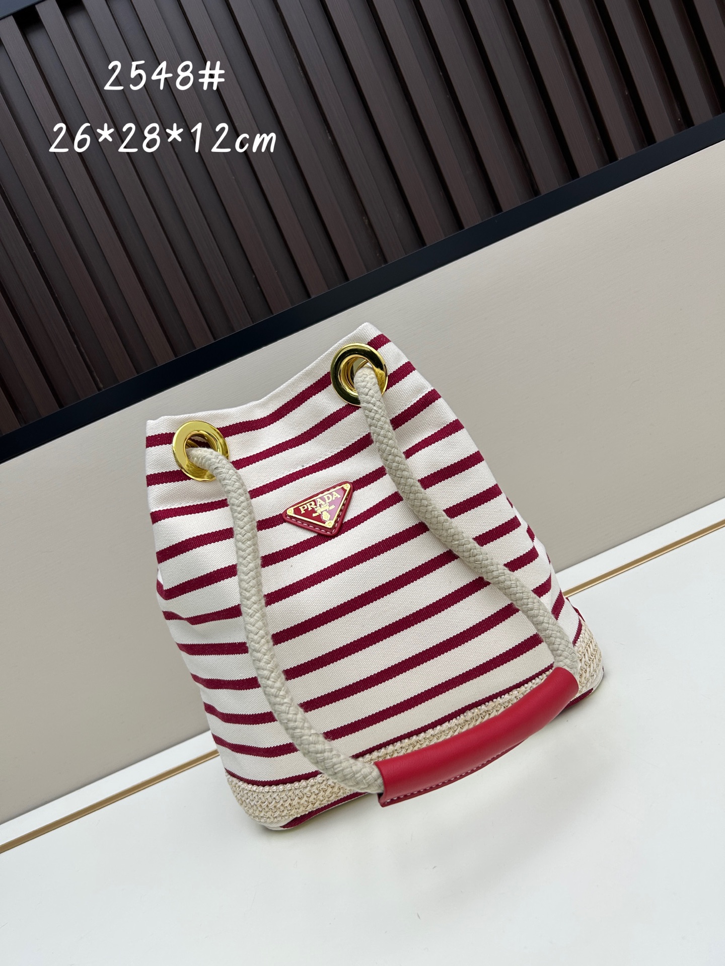 【PRADA公式旗艦店】プラダ Mariner バケットバッグ 2548-BRAND OFF