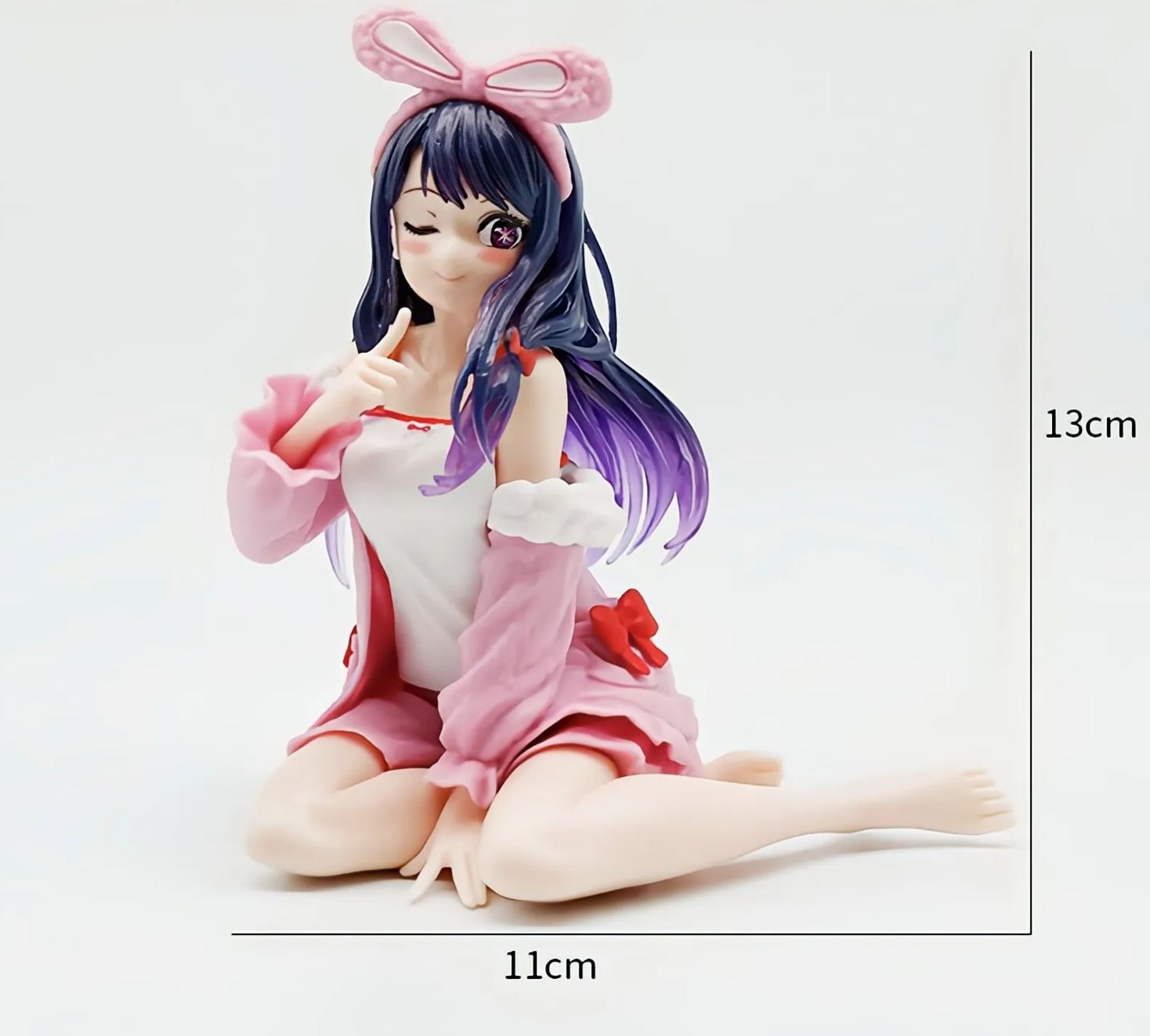 Wholesale/Drop Shipping: "The Child I Recommend" Ai Hoshino Figurine—Rabbit-Eared Loungewear Anime Beauty Decorative Figurine