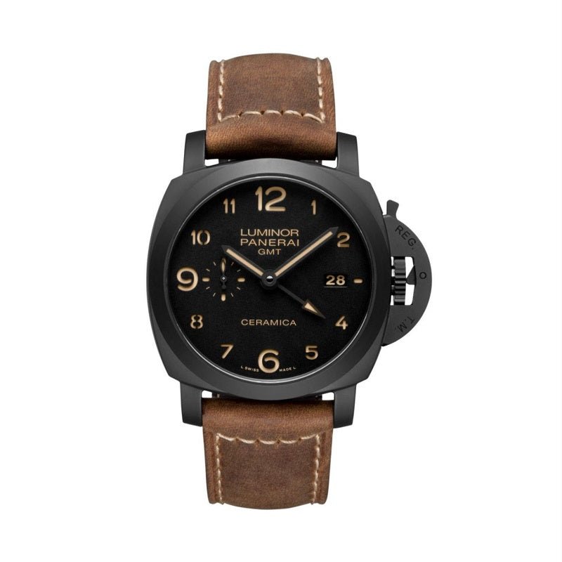 PANERAI オフィチーネ パネライ ルミノール 1950 3DAYS GMT オートマティック チェラミカ44mmPAM00441-BRAND OFF