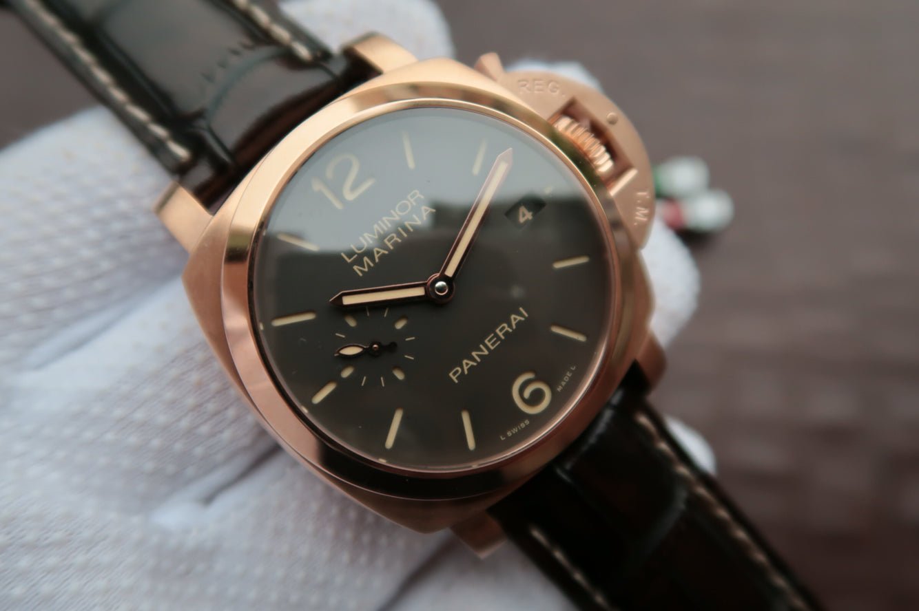 PANERAI オフィチーネ パネライ ルミノールマリーナ 3Days ORO ROSSO 42mm PAM00393-BRAND OFF
