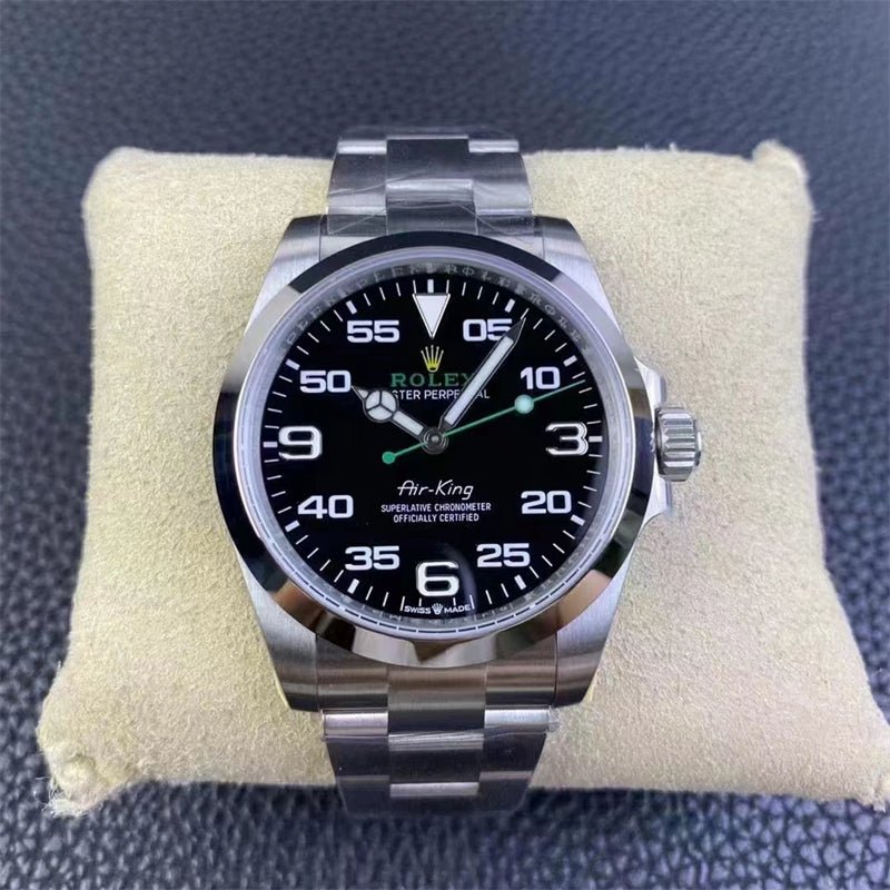 ロレックス エアキング ランダム ブラックROLEX AIR-KING 116900-BRAND OFF