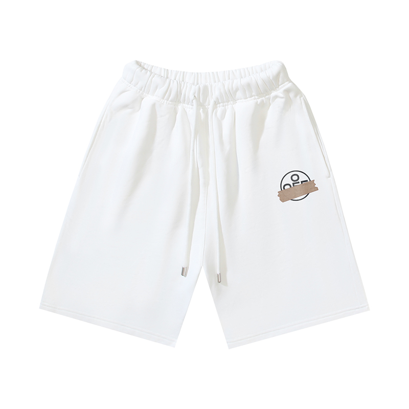 【OFF-WHITE 公式旗艦店】オフホワイト   ショートパンツ  ご好評に付き再入荷！24629-BRAND OFF