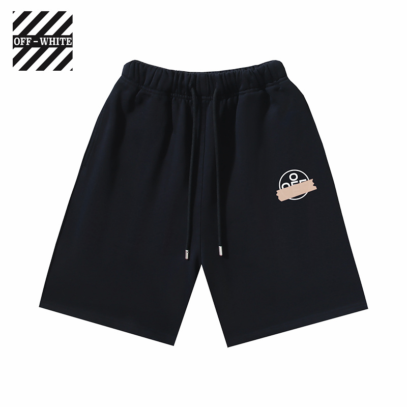 【OFF-WHITE 公式旗艦店】オフホワイト   ショートパンツ  ご好評に付き再入荷！24629-BRAND OFF