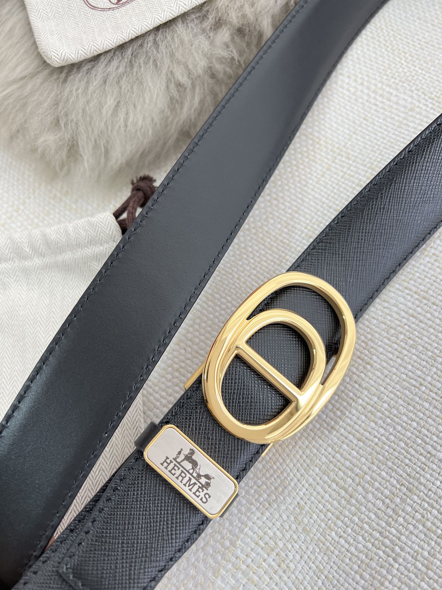 【HERMES】(エルメス) 3.8cm   ベルト メンズ-BRAND OFF