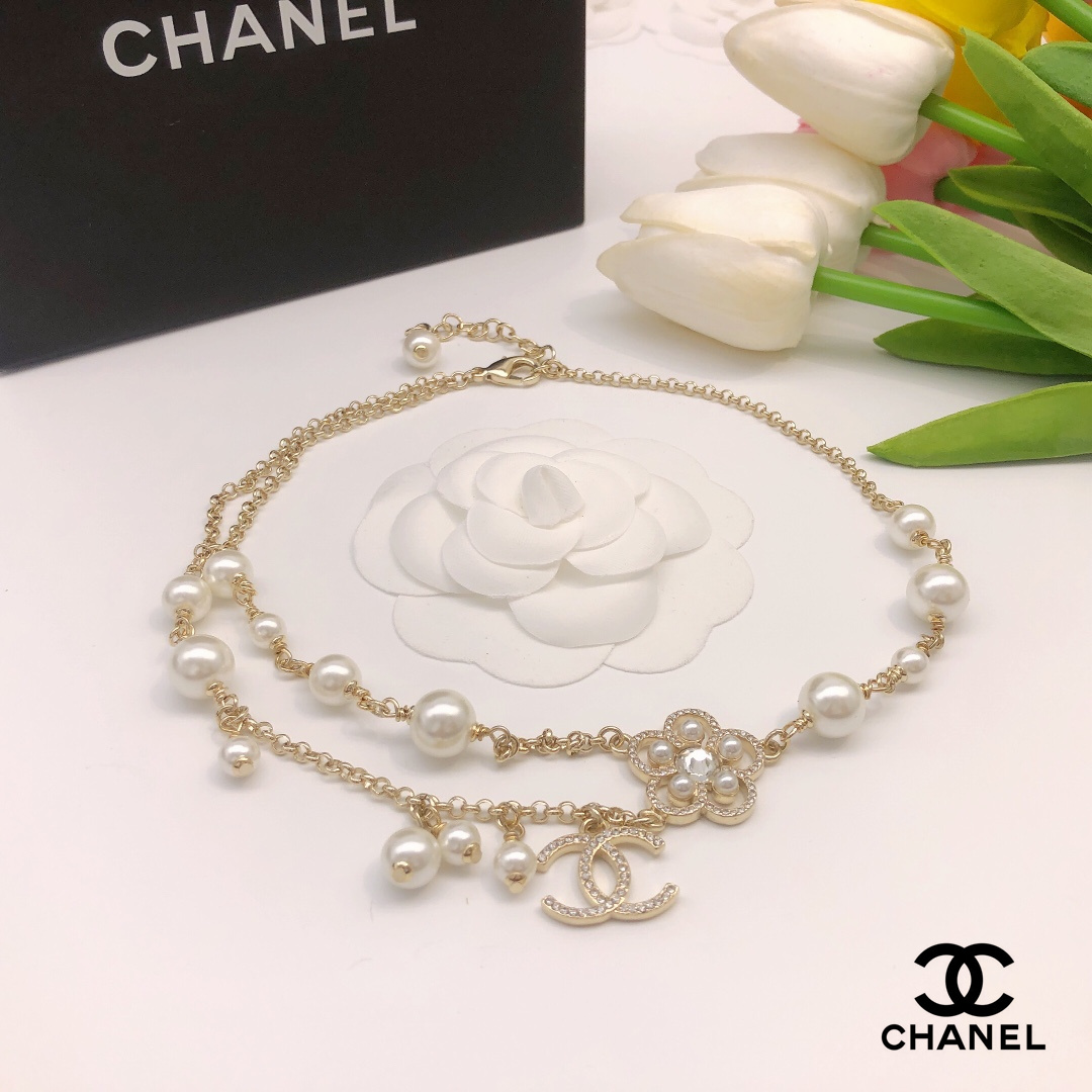 【2026】【CHANEL】ネックレス、新しいネックレス万能シンプルファッションオーナメント-BRAND OFF