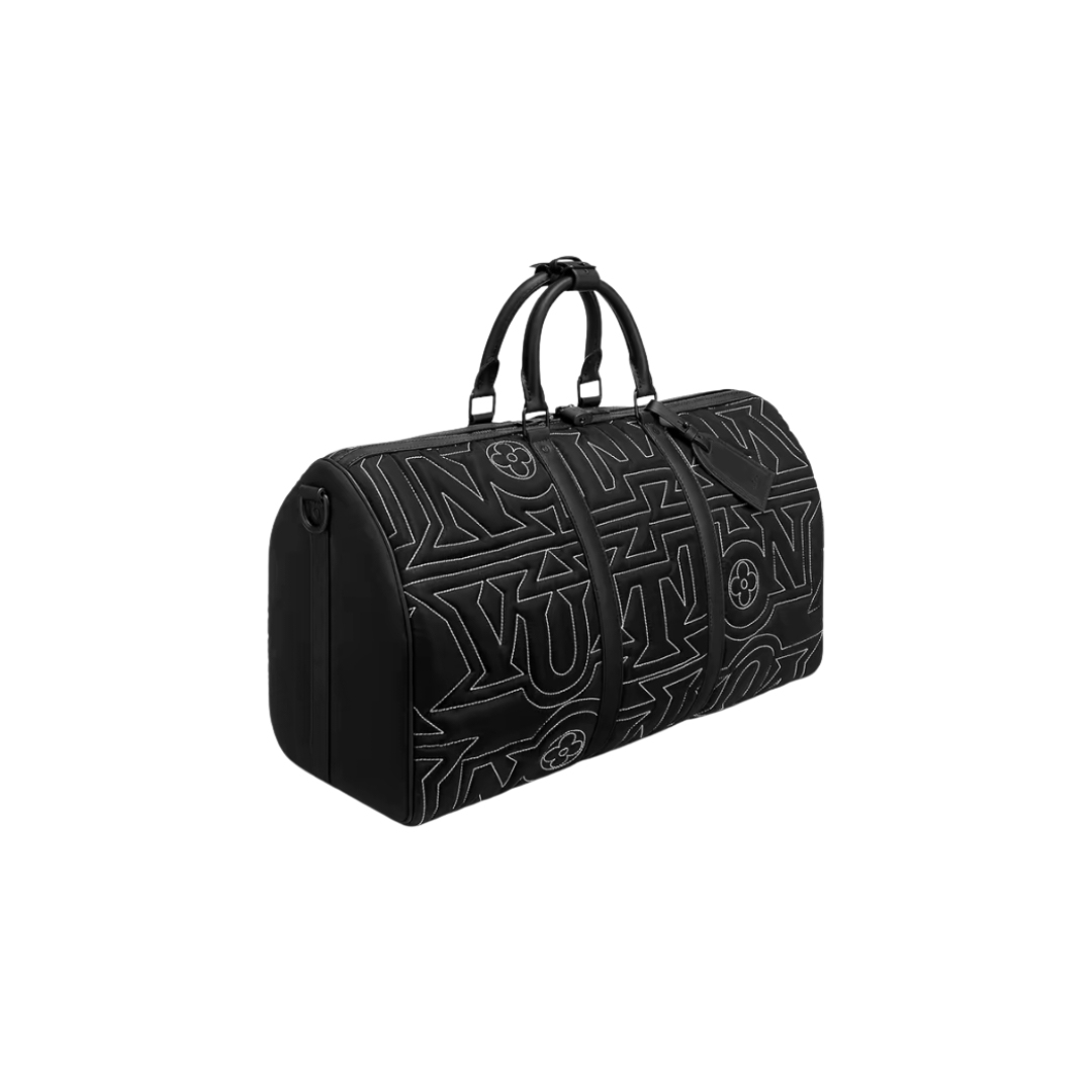 Louis Vuitton キーポル・バンドリエール 50 ブラック M21428