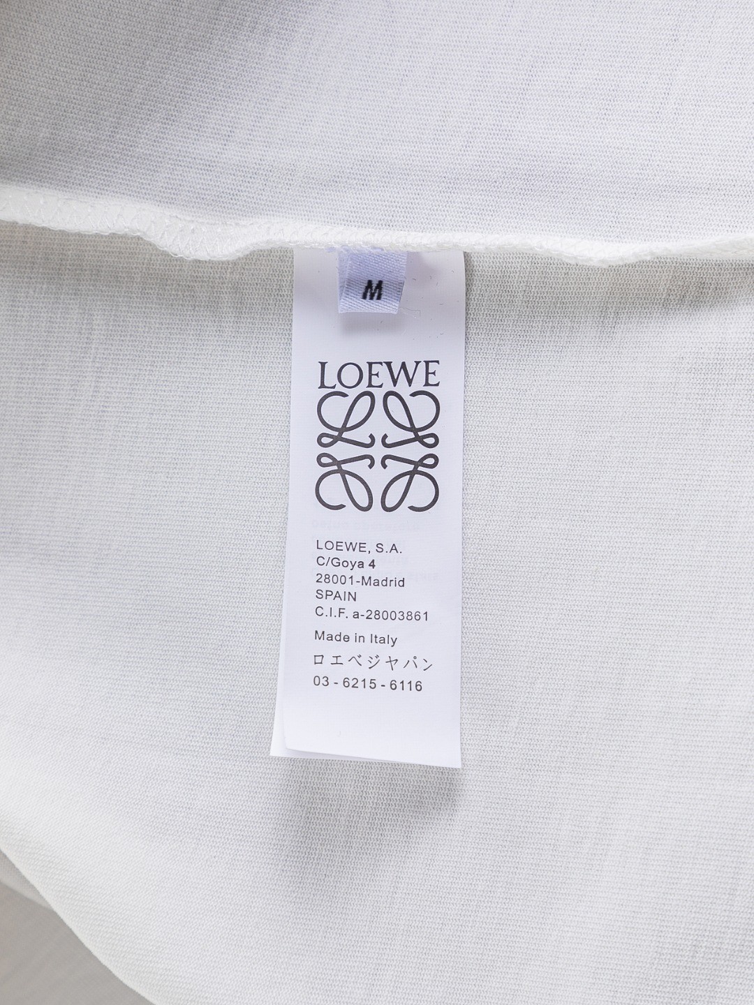 【LOEWE 公式旗艦店】（ロエベ）Tシャツ、ご好評に付き再入荷！