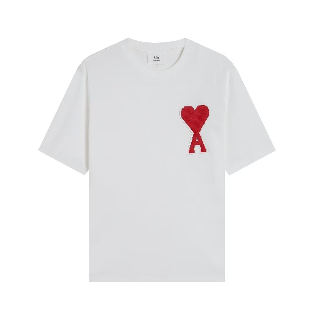【AMI旗艦店】半袖Tシャツ 男女兼用、ご好評に付き再入荷！