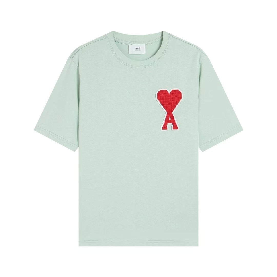 【AMI旗艦店】半袖Tシャツ 男女兼用、ご好評に付き再入荷！