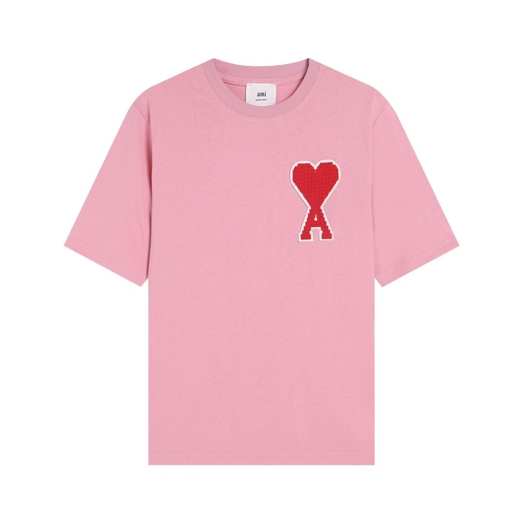 【AMI旗艦店】半袖Tシャツ 男女兼用、ご好評に付き再入荷！