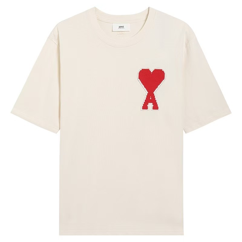 【AMI旗艦店】半袖Tシャツ 男女兼用、ご好評に付き再入荷！