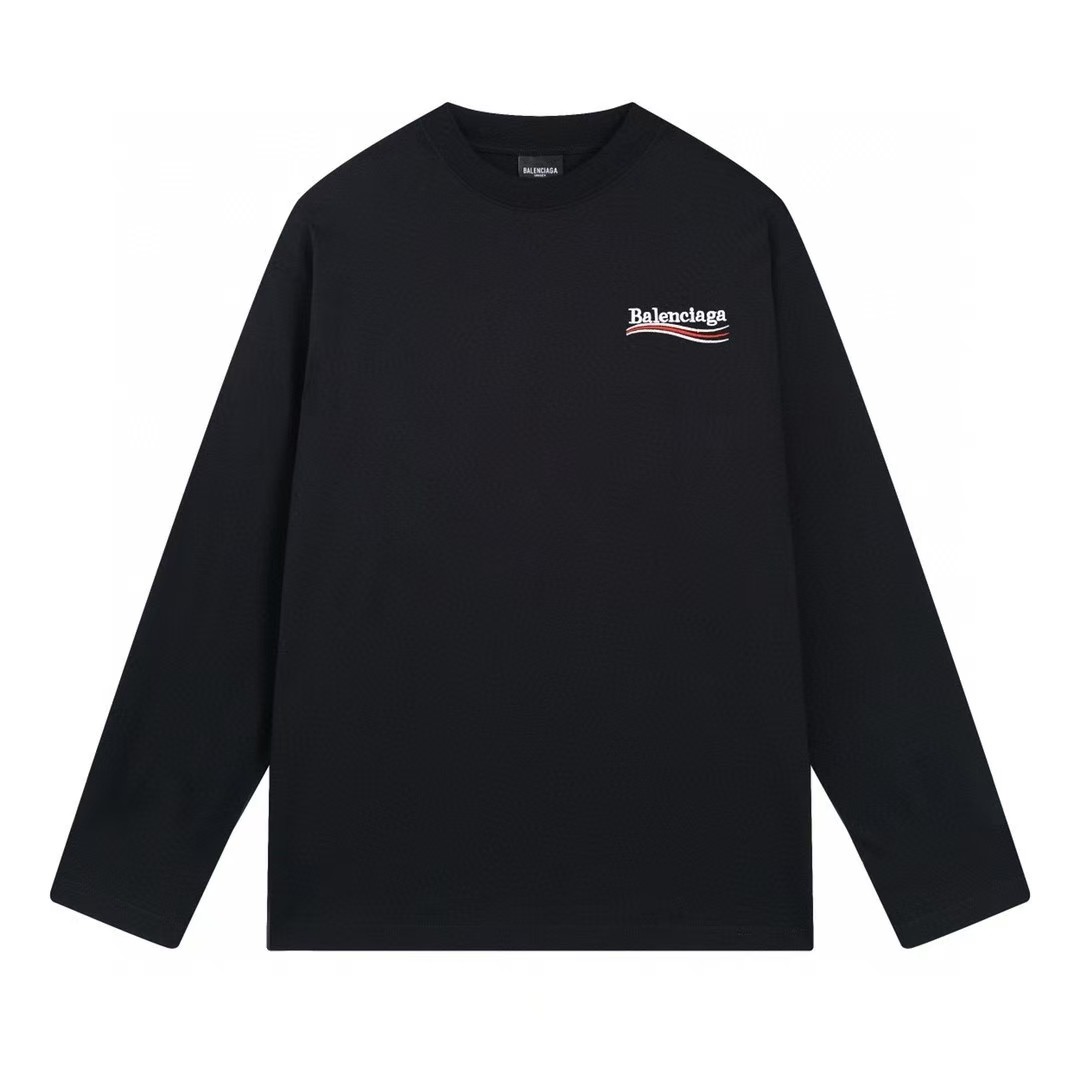 【BALENCIAGA旗艦店】バレンシアガ 刺繡長袖 ご好評に付き再入荷！