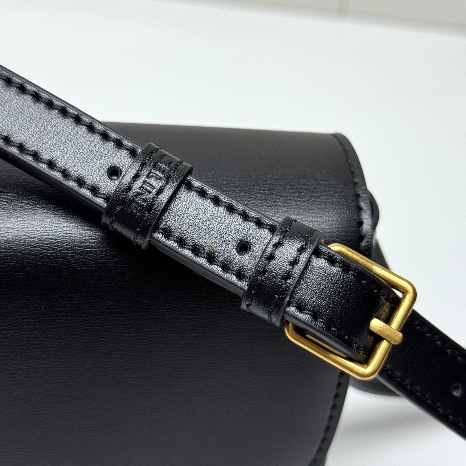 CELINE★トリオンフ クロスボディバッグ ティーン シャイニー