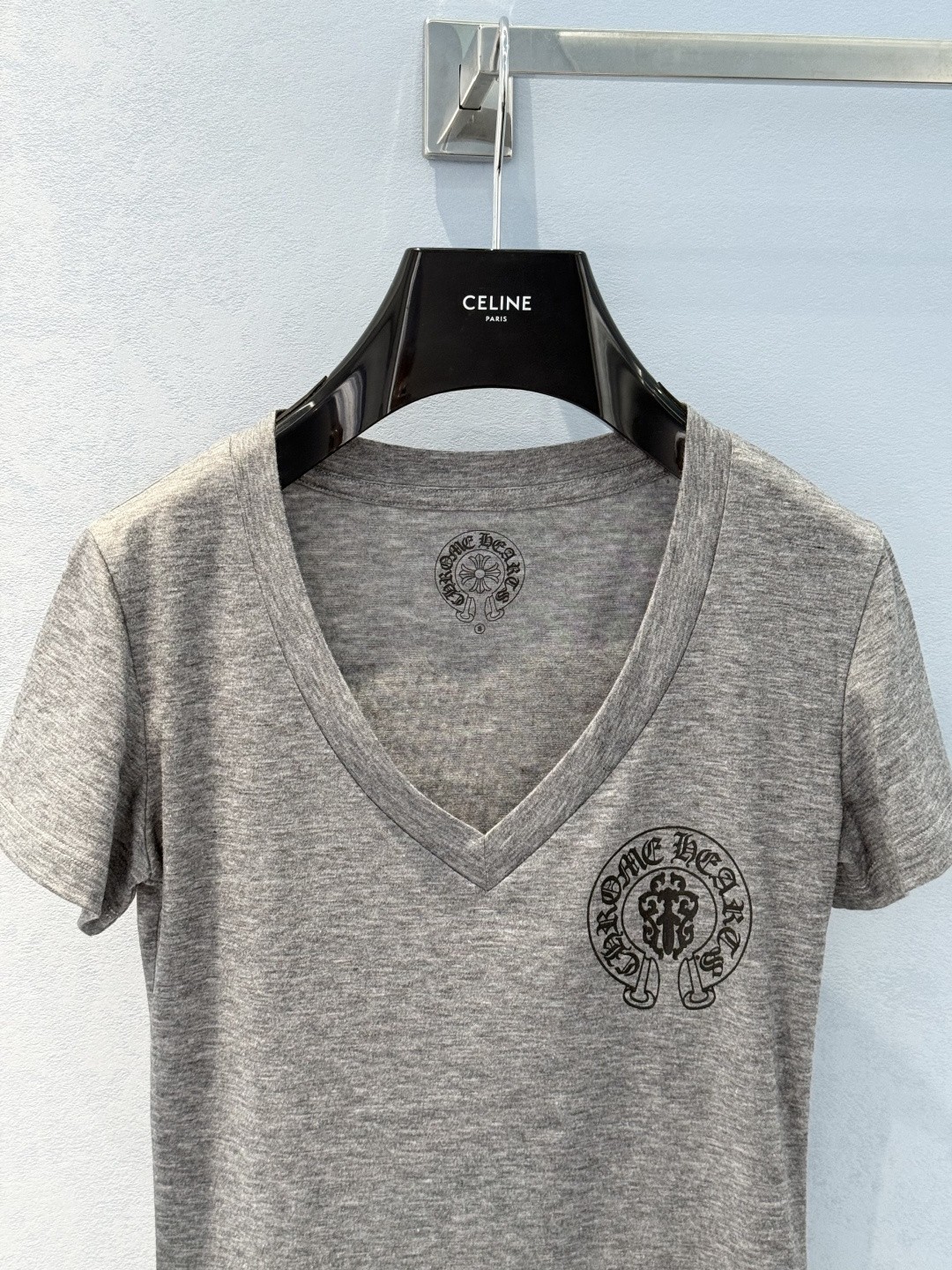 【CHROME HEARTS】レディース V ネック 半袖