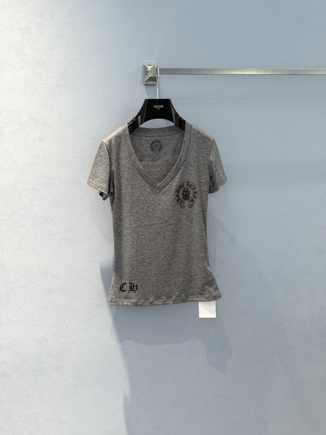 【CHROME HEARTS】レディース V ネック 半袖