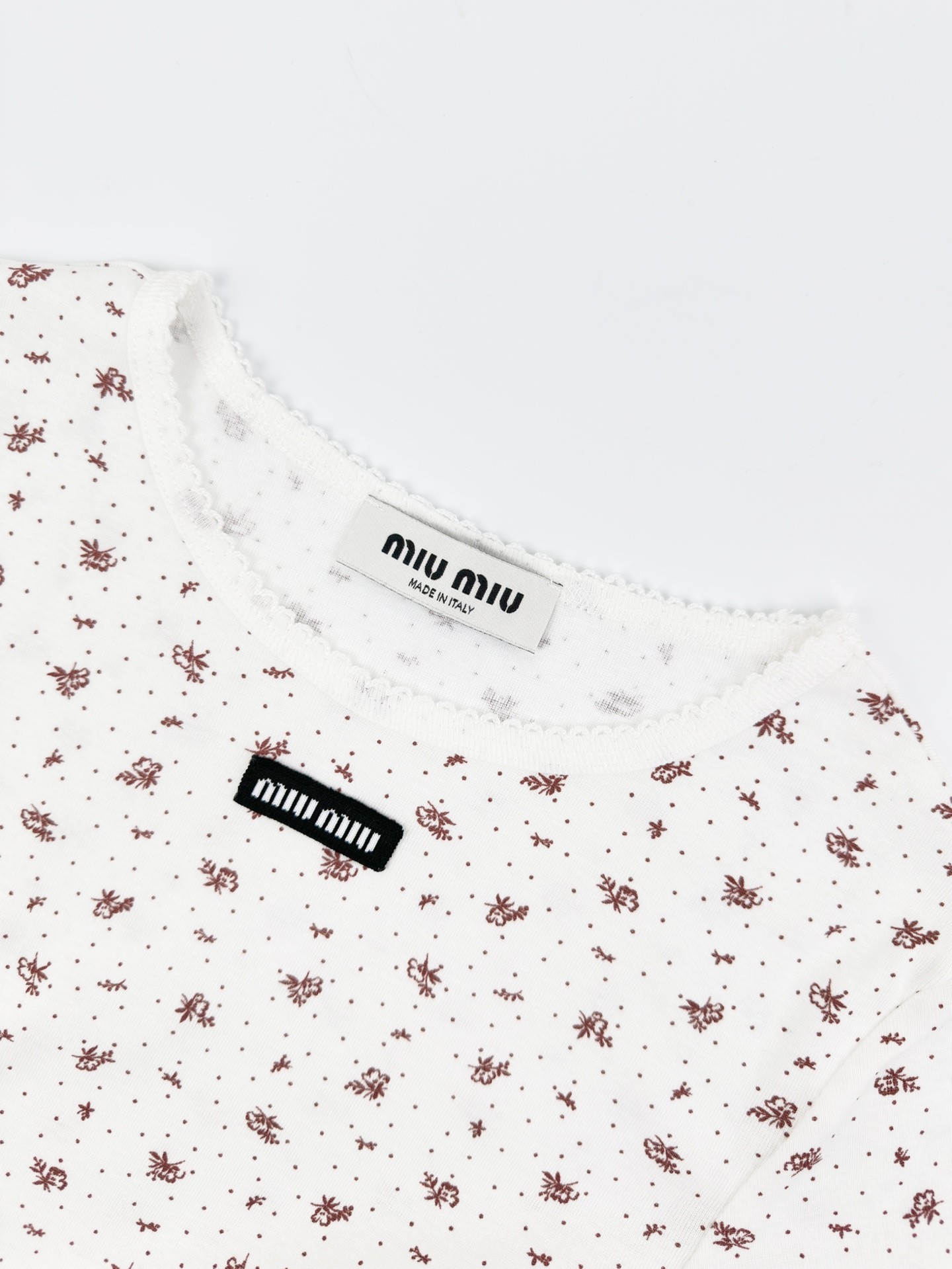 【MIU MIU】レディース半袖 T シャツ