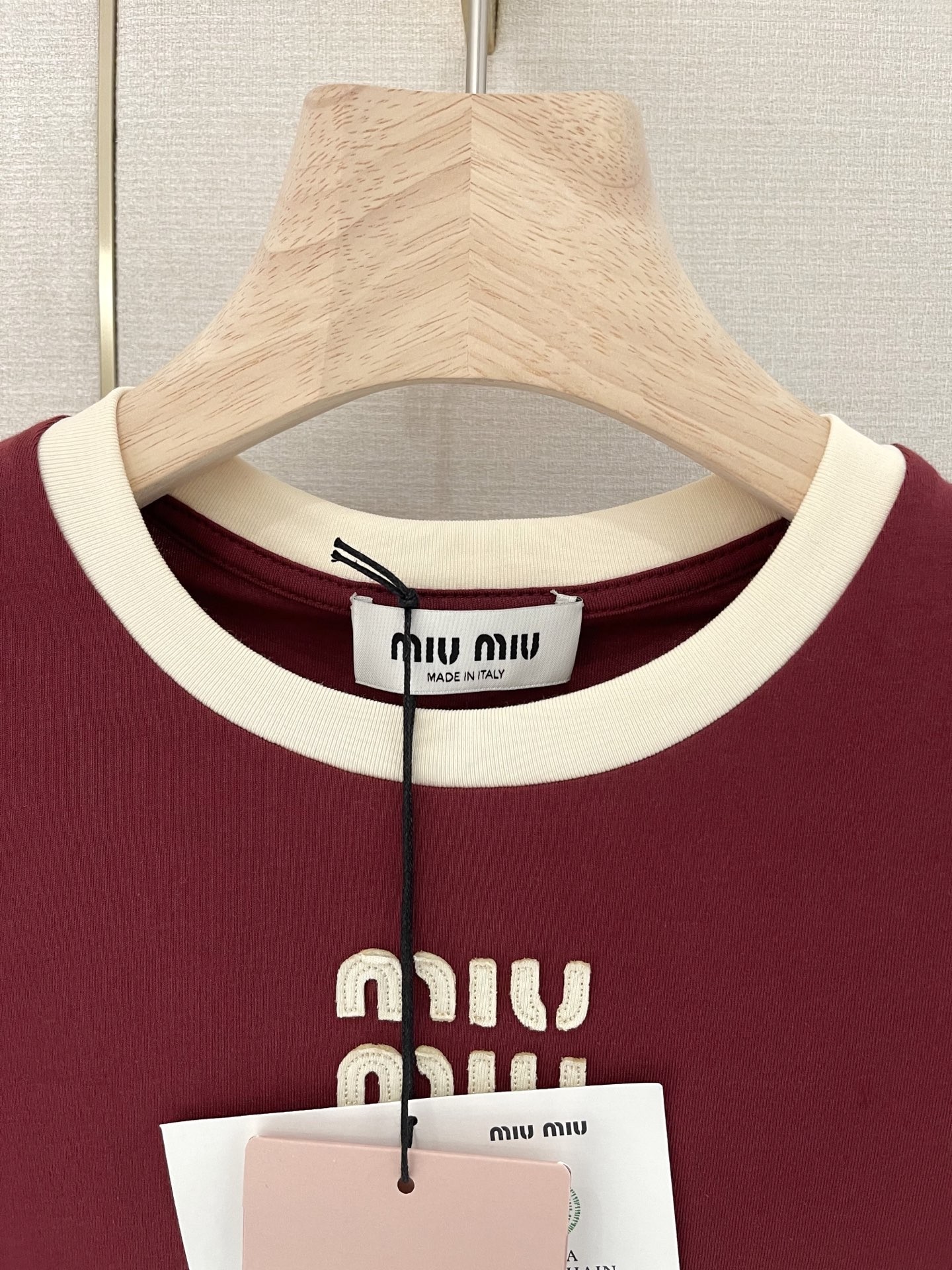 【MIU MIU】半袖 T シャツ
